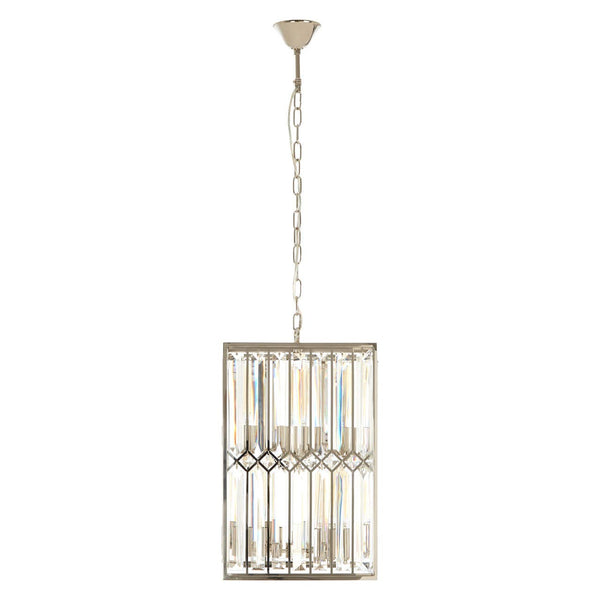 Geometric Crystal Chandelier