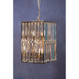Geometric Crystal Chandelier