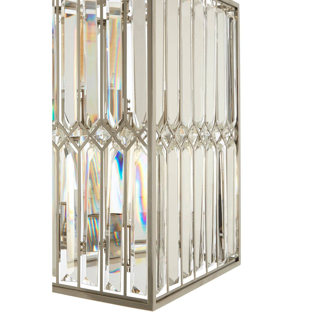 Geometric Crystal Chandelier