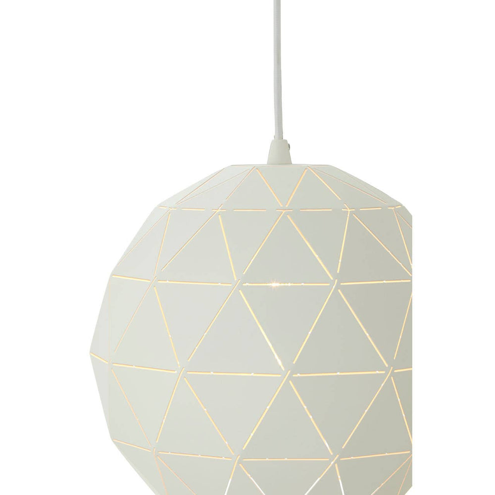 Luminous White Pendant Light