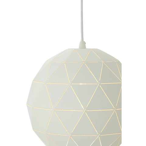Luminous White Pendant Light