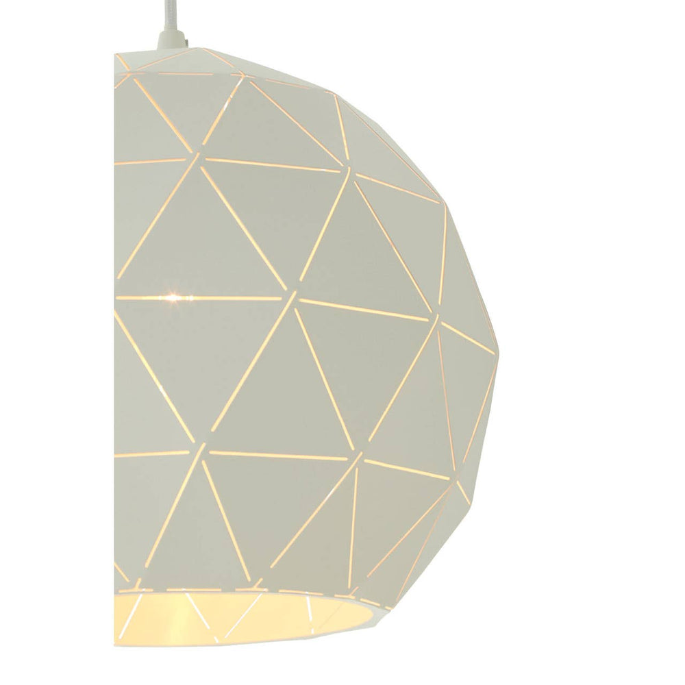 Luminous White Pendant Light
