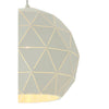 Luminous White Pendant Light
