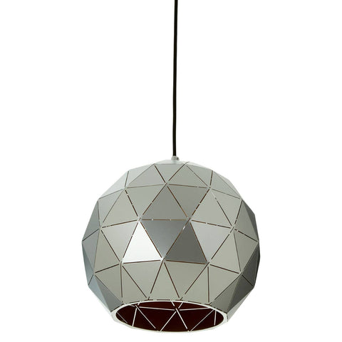 Geometric Steel Pendant Light