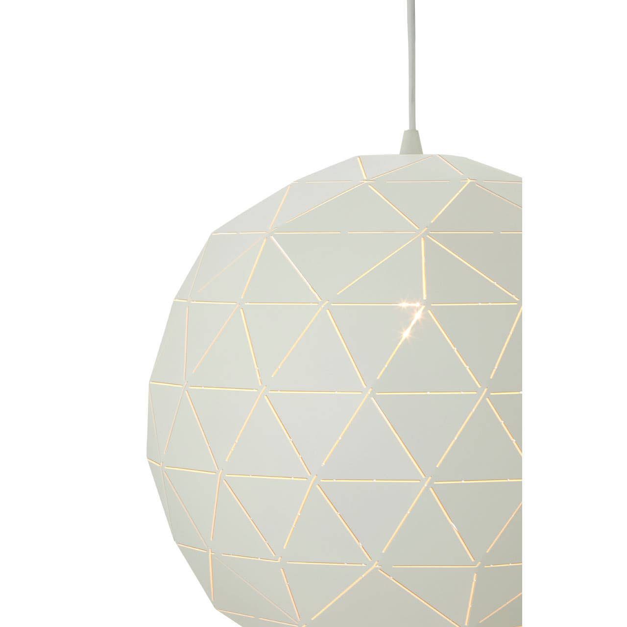 Modern Steel Triangle Pendant Light