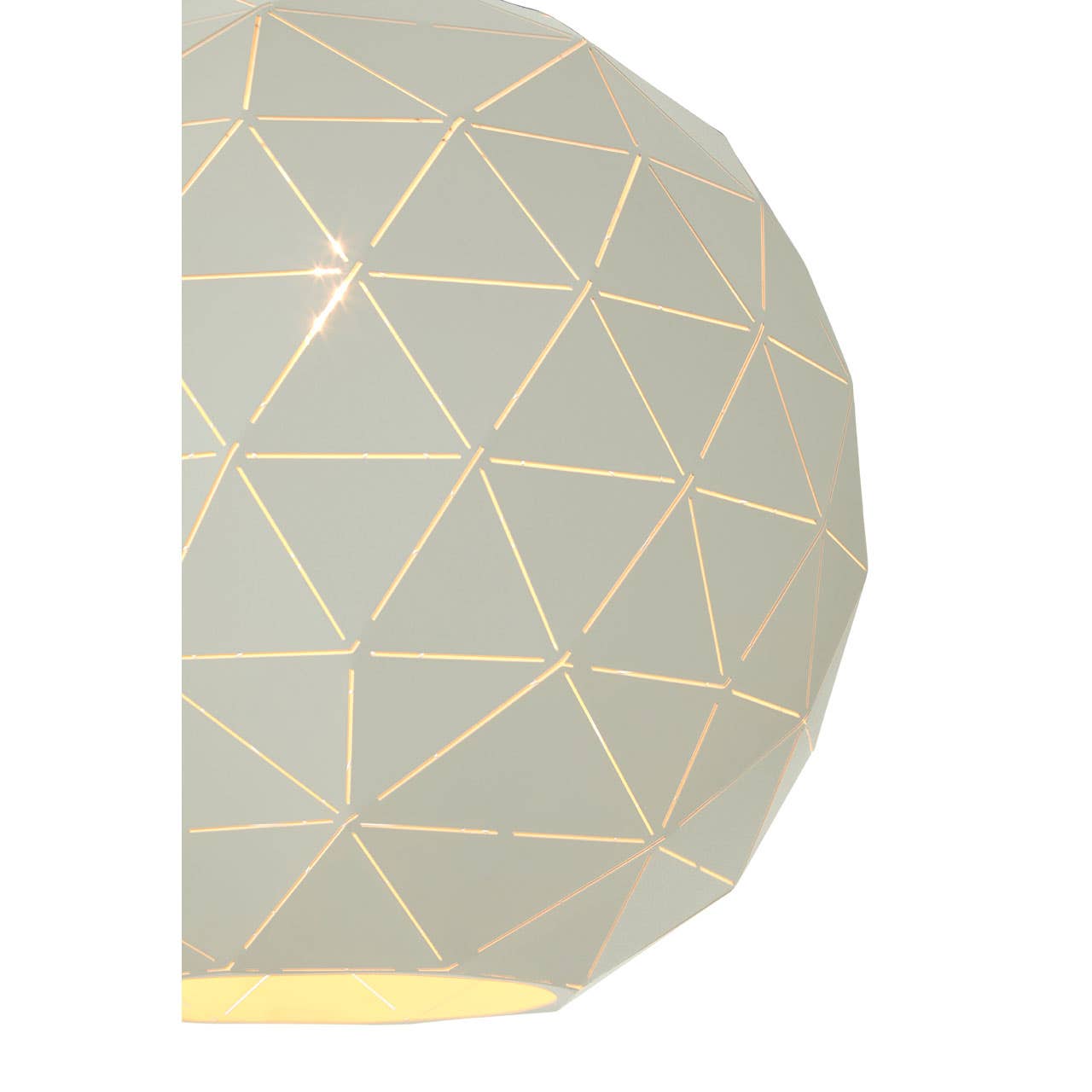 Modern Steel Triangle Pendant Light
