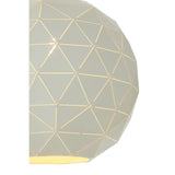 Modern Steel Triangle Pendant Light