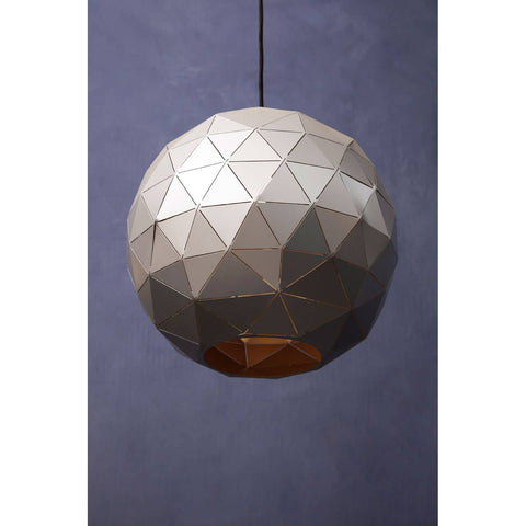Geometric Steel Pendant Light