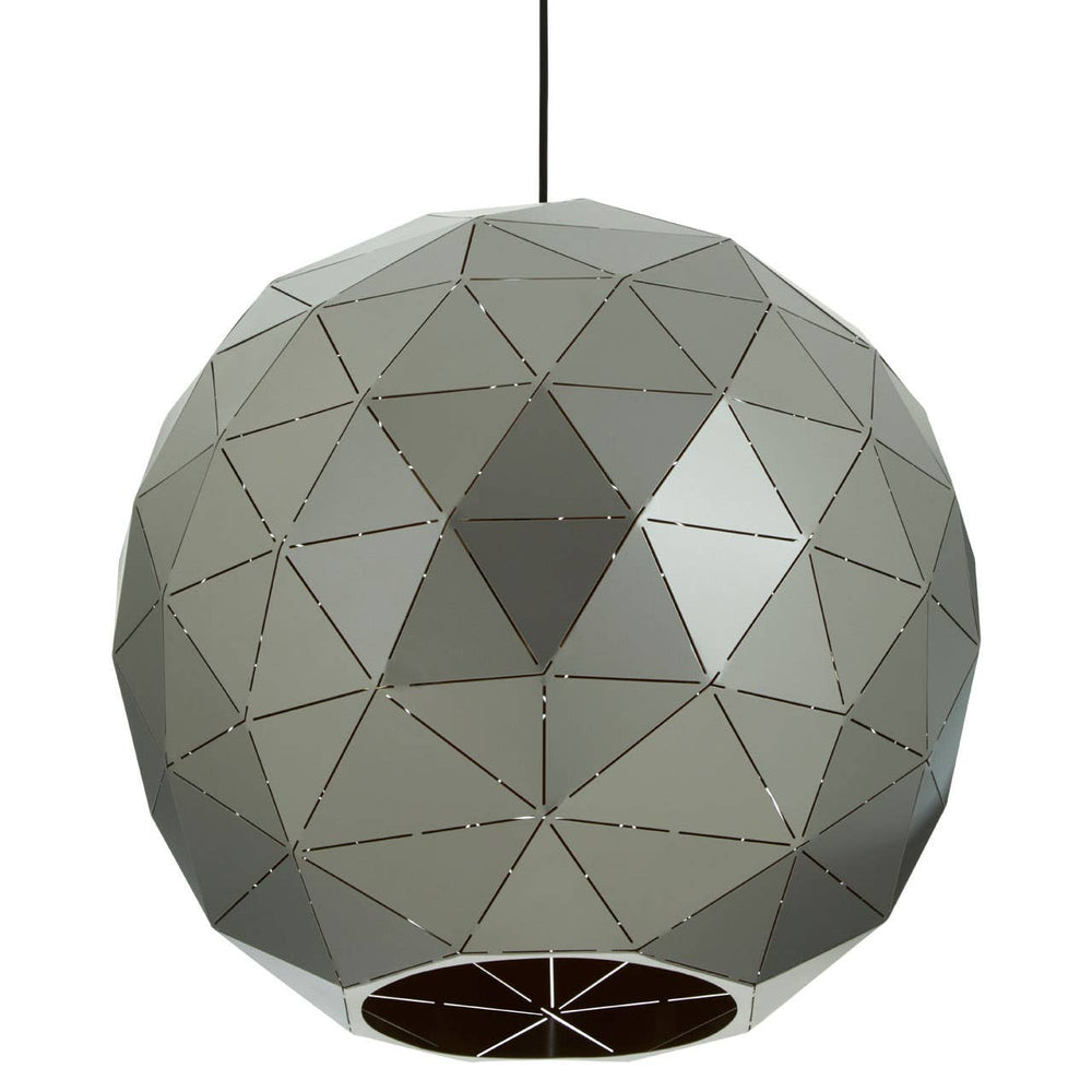 Geometric Steel Pendant Light