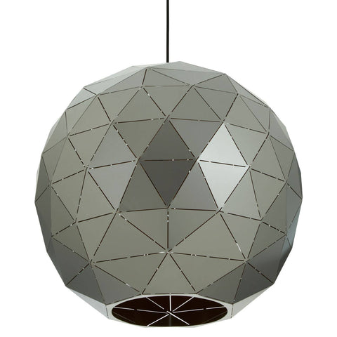 Geometric Steel Pendant Light