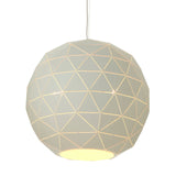 Triangular Steel Pendant Light