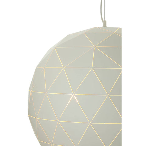 Triangular Steel Pendant Light