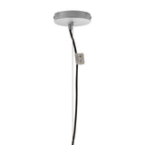 Geometric Silver Pendant Light