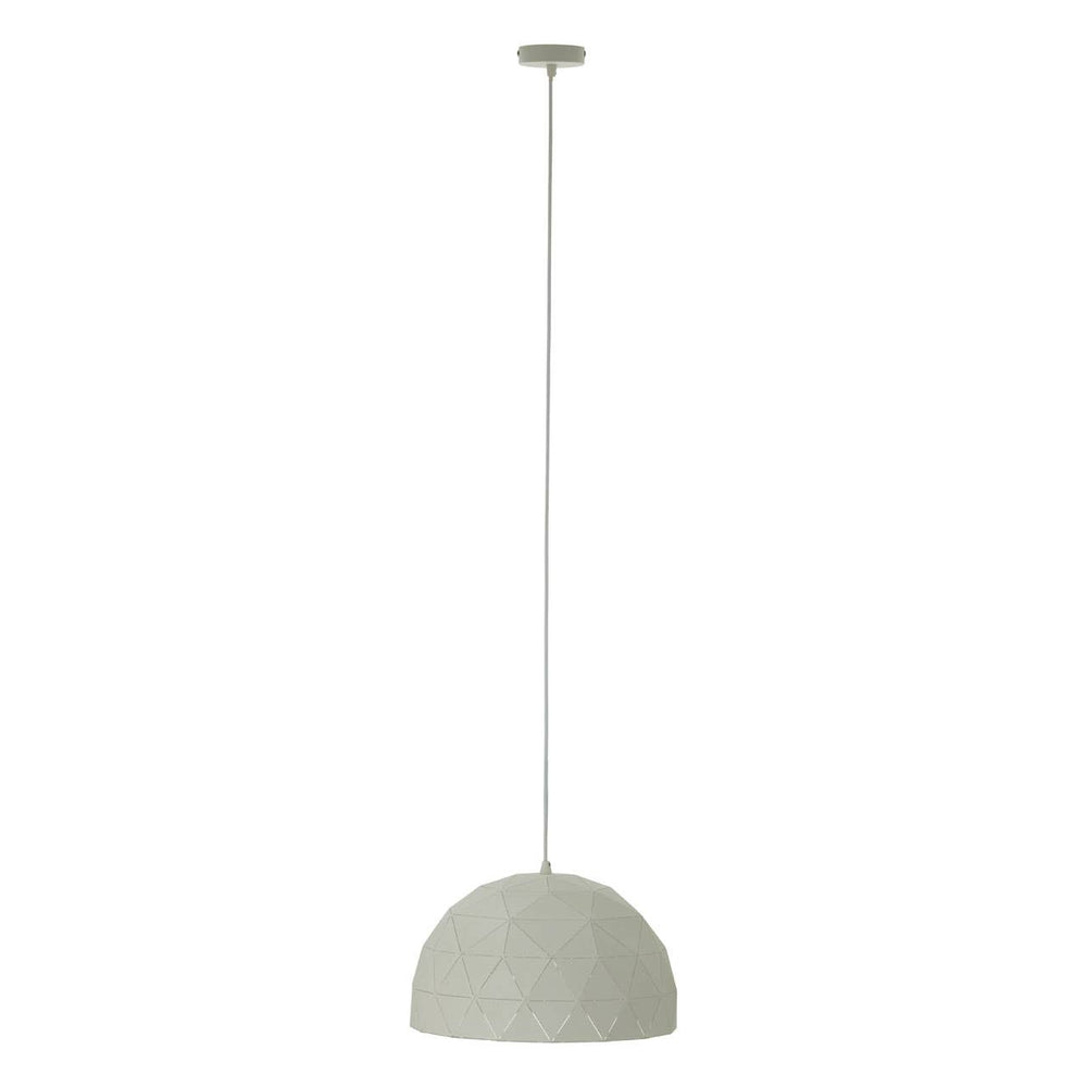 Modern White Steel Pendant Light
