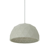Modern White Steel Pendant Light