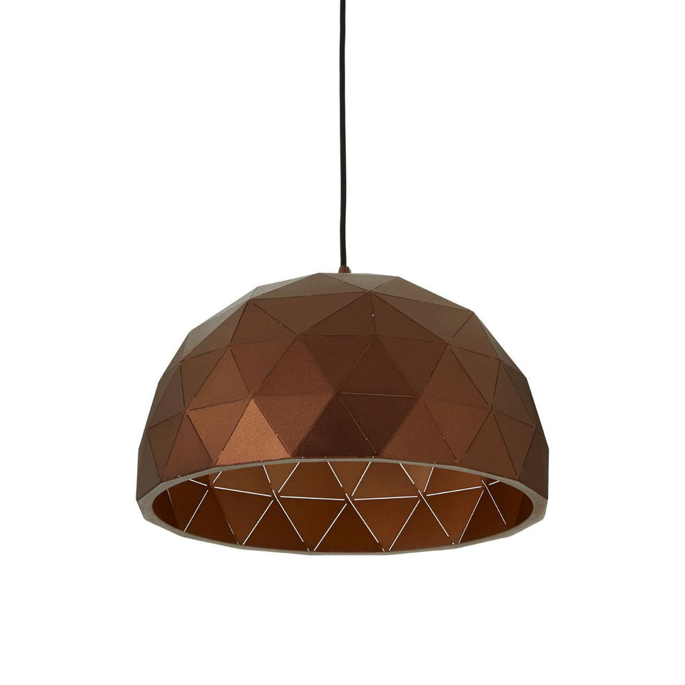 Modern Steel Dome Pendant Light