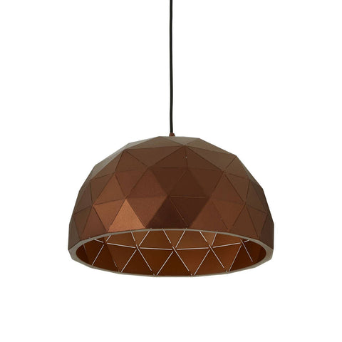 Modern Steel Dome Pendant Light