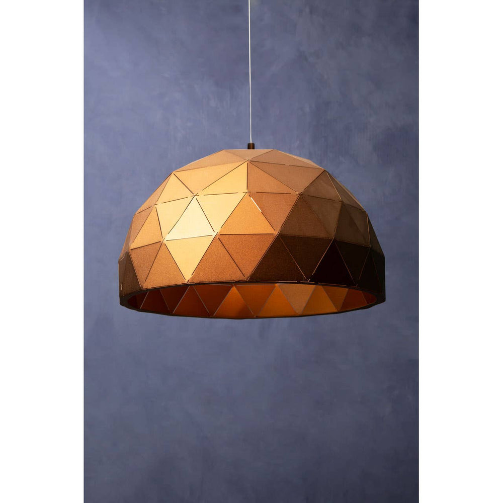 Modern Steel Dome Pendant Light