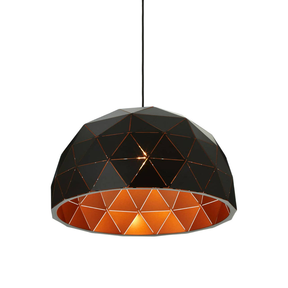 Modern Black Copper Pendant Light