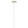 Modern White Steel Pendant Light
