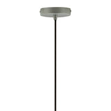 Modern Silver Dome Pendant Light
