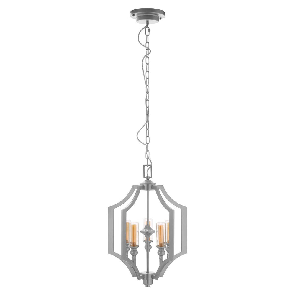 Luxe Silver Pendant Lamp