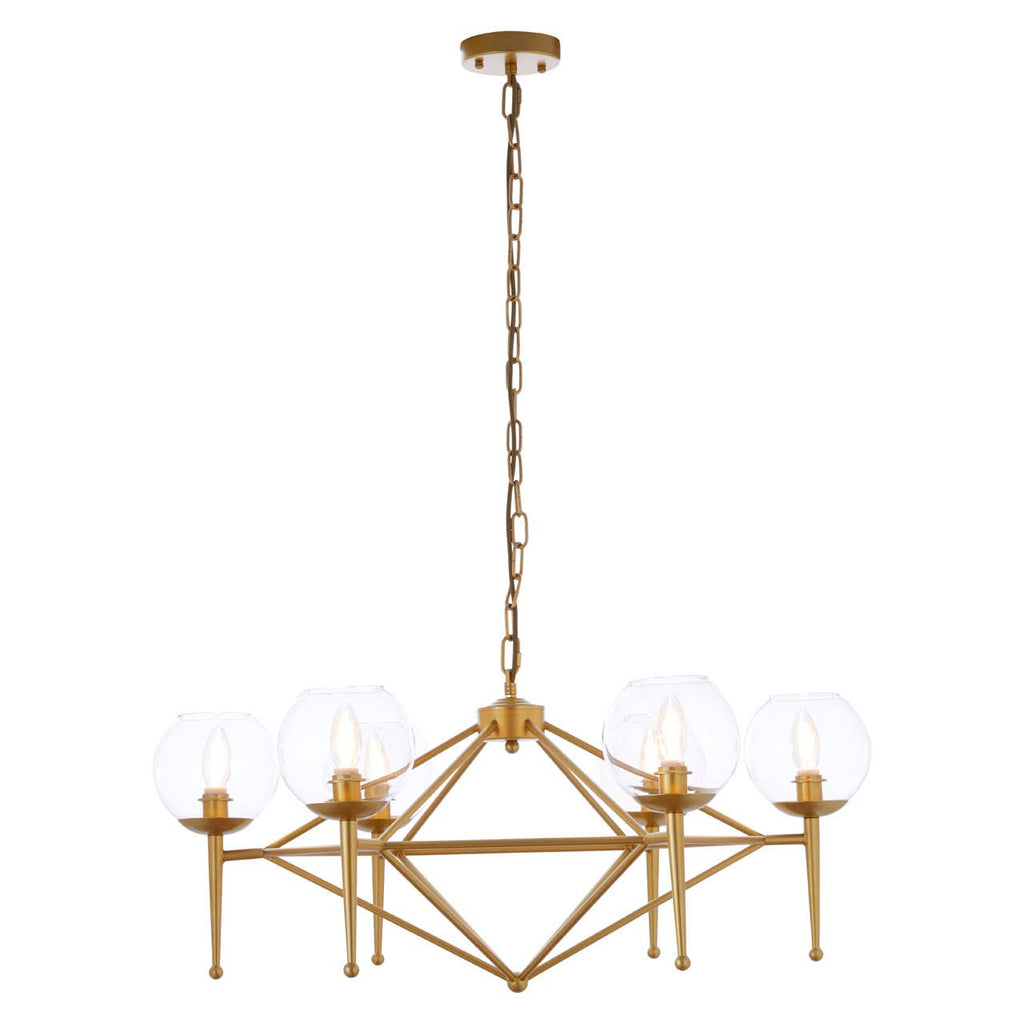 Luxe Gold Pendant Light
