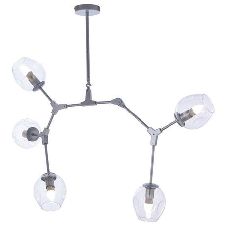 Celestial Silver Pendant Light