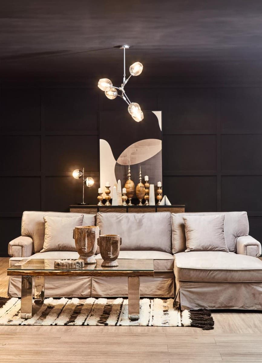 Celestial Silver Pendant Light