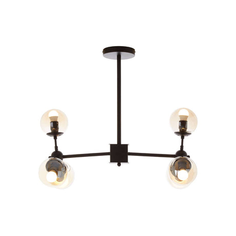 Industrial Glass Pendant Lamp