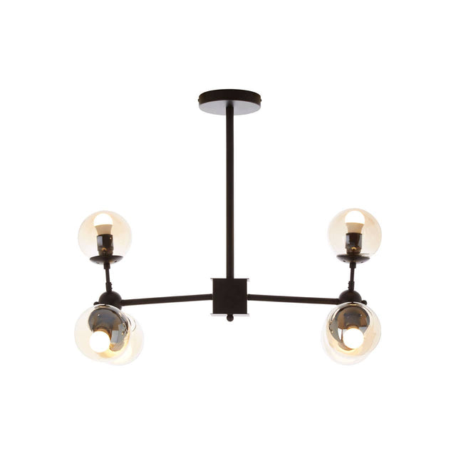 Industrial Glass Pendant Lamp