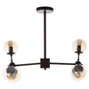 Industrial Glass Pendant Lamp