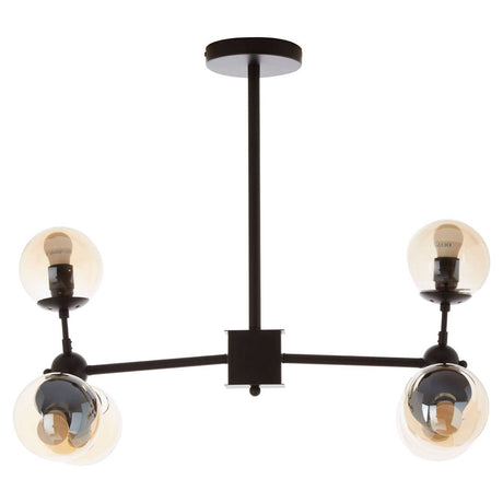 Industrial Glass Pendant Lamp