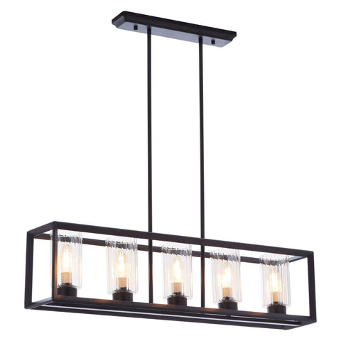 Modern Iron Glass Pendant Light
