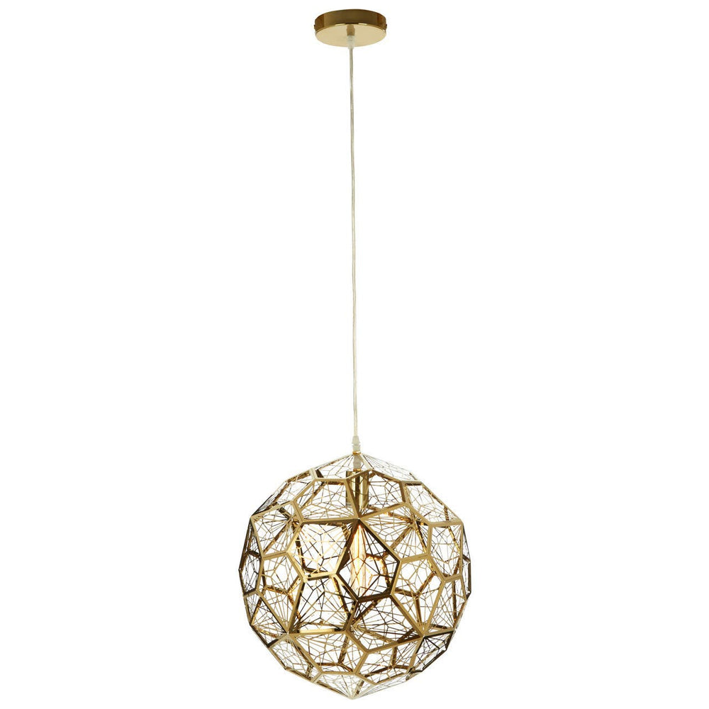 Luxe Geometric Pendant Light