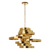 Luxe Gold Iron Pendant Light