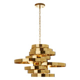 Luxe Gold Iron Pendant Light