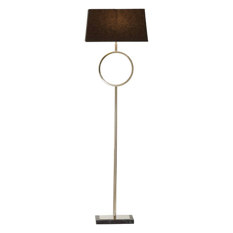 Monochrome Stone Base Floor Lamp
