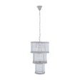 Luxe Glass Fluted Chandelier