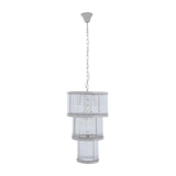 Luxe Glass Fluted Chandelier
