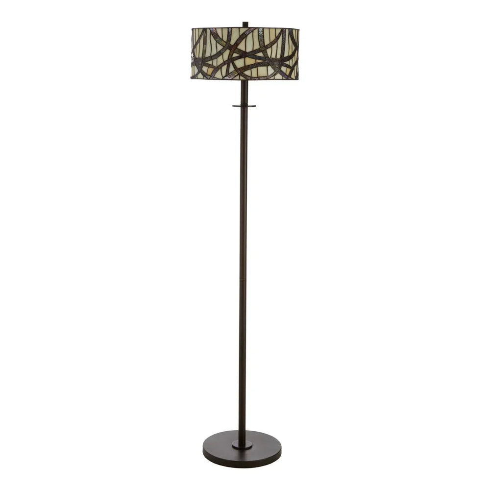 Nature-Inspired Iron Floor Lamp
