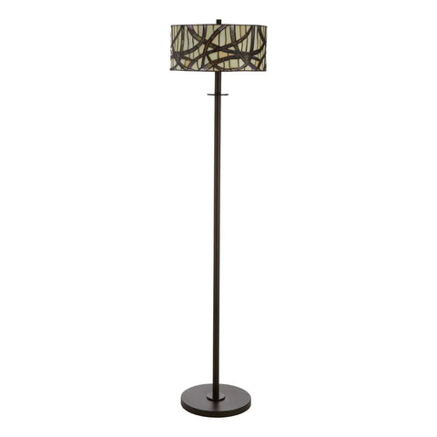 Nature-Inspired Iron Floor Lamp