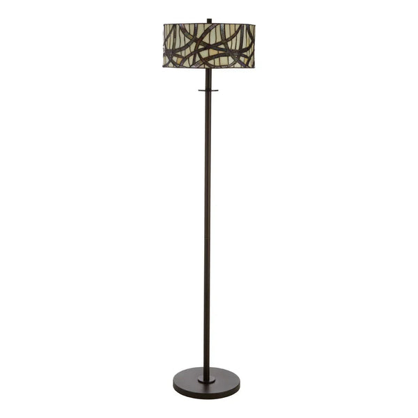 Nature-Inspired Iron Floor Lamp