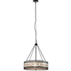 Geometric Bronze Pendant Light