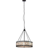 Geometric Bronze Pendant Light