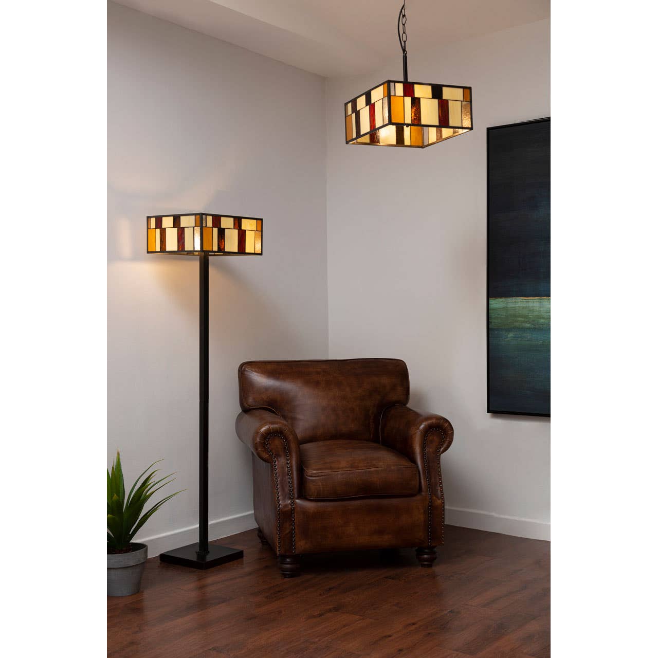 Artisan Glass Pendant Light