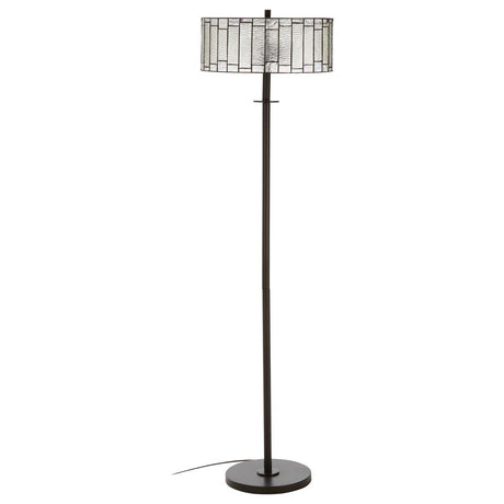 Geometric Glass Floor Lamp