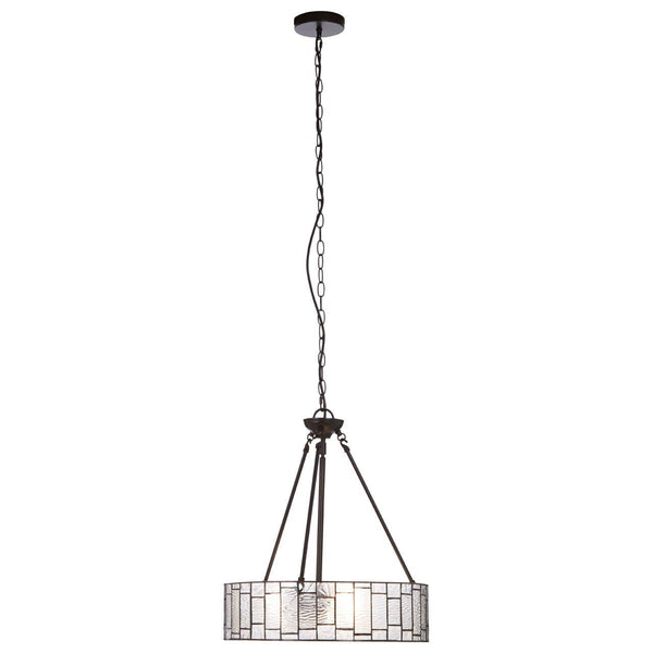 Bronze Glass Pendant Light