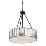 Bronze Glass Pendant Light