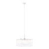 Modern Chrome Hex Pendant Light